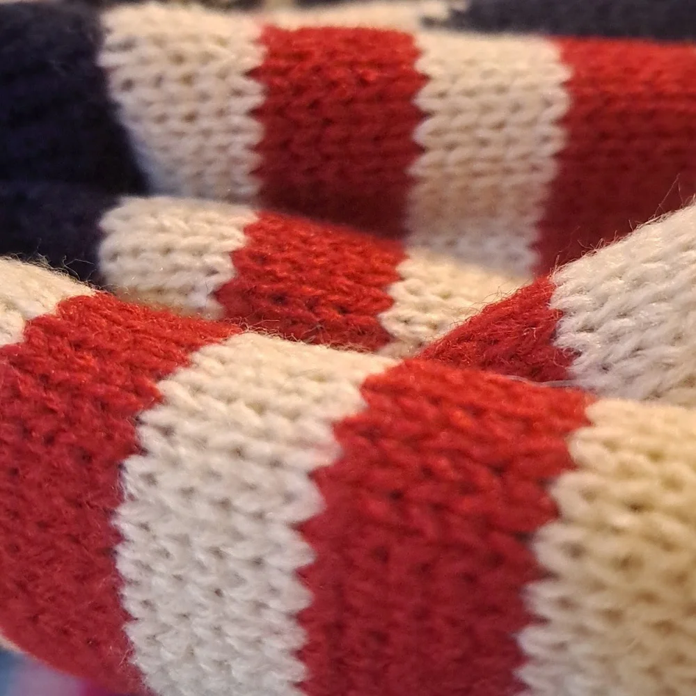 American Flag Beanie, Stretchy & Thick Warm Winter Hat, Unisex